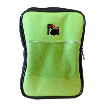 Test Products Intl Nylon Zippered Carrying Case - Medium - Green TLSCASE1